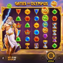 Tsars Casino - Gates of Olympus Slot Game - Greek Mythology